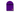 Front view of the Triptych Violet cloth arch folio, a purple fabric-bound case, with gold foil company logo in the bottom right corner.
